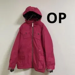 OP オーシャンパシフィック　スノボウェア　M スノージャケット　チェリーピンク