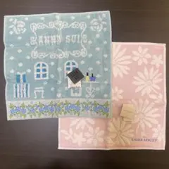ANNA SUI LAURA ASHLEY ハンドタオル
