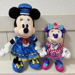 ミニーマウス ぬいぐるみバッジ セット
