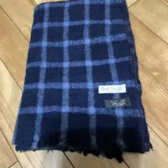 値下げPaul Smith カシミヤ100% チェックマフラー