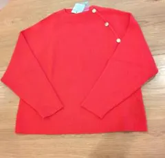 （新品）grove　ニット　L　きれい色