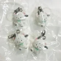 めじるしアクセサリー サンリオ ふわふわスノー ポチャッコ ガチャガチャ