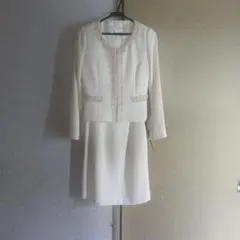 アイボリー ジャケット ワンピース セット ９号サイズ