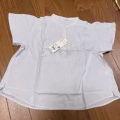 UNIQLO KIDS ストライプ半袖シャツ 130