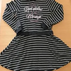 メゾピアノ　フード付きワンピース　150cm