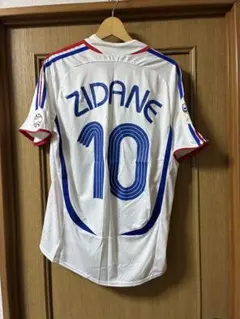 adidas アディダス ジタン フランス代表ユニフォーム 06ドイツW杯
