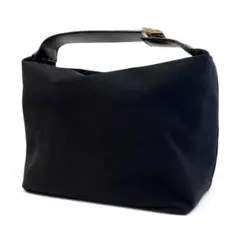 希少】 Ferragamo フェラガモ マルチポーチ ブラック キャンバス 