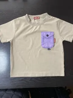 Coleman ベージュ Tシャツ ポケット付き