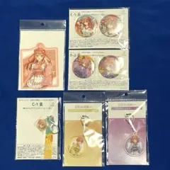 五等分の花嫁 和菓子メイド アクキー ステッカー 等中野 一花 二乃 五月