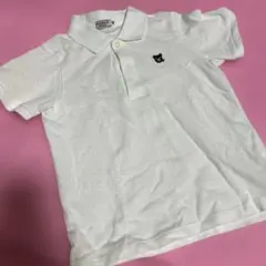 ミキハウス ポロシャツ 130サイズ ホワイト
