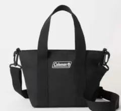 オトナミューズ4月号付録 コールマン　ショルダーストラップ付きミニトート