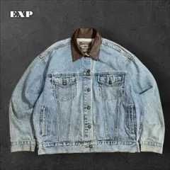 90s マカオ製 EXP ワイド デニムジャケット Gジャン | Mercari