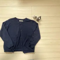紺色カーディガン　110