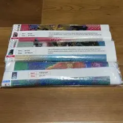 【値下げ】ダイヤモンドアートキット　　30㎝×40㎝　3点まとめ売り