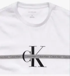 【新品タグ付】Sサイズ Calvin Klein 半袖 tシャツ ホワイト
