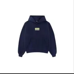 フーディー Label Logo SPLR ネイビーLサイズ サプライヤー