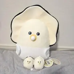 つぶらな瞳のなまがき　おねだりもちふわぬいぐるみ　おっきめ　ちいさいなまがき