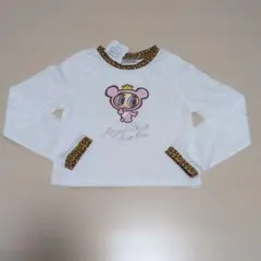 新品！平成　ヒョウ柄　エンジェルブルー　トップス　ロンT　Tシャツ　130