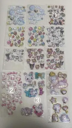 ボンボンドロップシール ウォーターシール　まとめ売り　シール帳　お裾分け