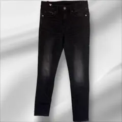 レディース アメリカンイーグル ブラックデニム スリムフィット