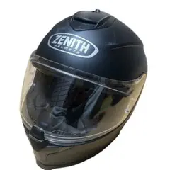 ZENITH フルフェイスヘルメット マットブラック - メルカリ