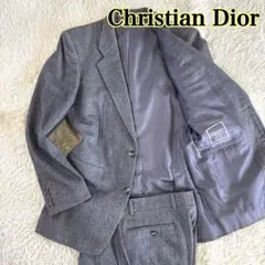ディオール Christian Dior セットアップ スーツ ヘリンボーン