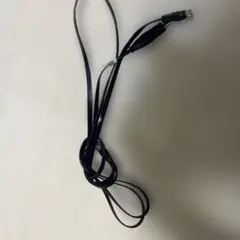 黒 LANケーブル コンソールケーブル