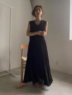 Ameri SHIRRING PLEATS NS DRESSのサムネイル