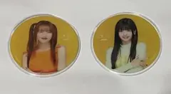 ME:I はじめまし展 アクリルコースター 清水恵子 村上璃杏