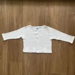 ❇︎PETIT BATEAU プチバトー 薄手カーディガン 12m/74cm