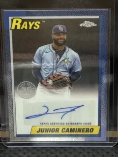 Rays JUNIOR CAMINERO サインカード