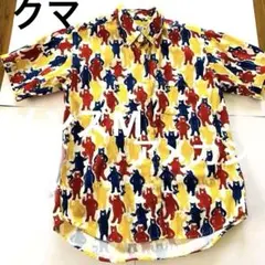 THE SHARKY'S GALLERY 半袖シャツ　Mサイズ　クマ柄