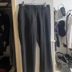 レディース 就活 面接 リクルートスーツ パンツ スラックス 黒
