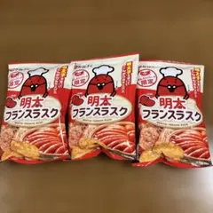 カネフク　めんたいパーク限定　明太フランスラスク 3袋のサムネイル
