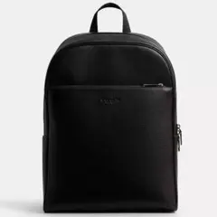 未使用に近い COACH コーチ オーウェン レザー バックパック リュック 黒のサムネイル