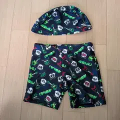 ベビー水着(男の子) 動物柄 セット　size49〜55