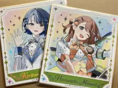 ラブライブ！ μ's くじ引き堂 ミニ色紙 東條希 朝香果林 小原鞠莉