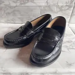 訳ありHARUTA ハルタ コインローファー 23cm 3E黒 日本製