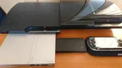 【ジャンク品】PS3２台 PS2 PSP DSi ソフト アダプターまとめ売り