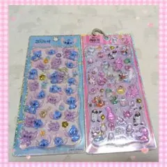 正規品　ディズニー　プチドロップステッカー　アリス　スティッチ　プチドロ
