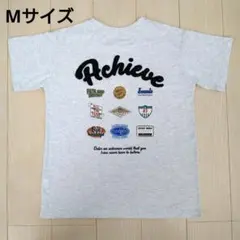 aquaist Tシャツ 刺繍 レディース 半袖 バックプリント Mサイズ 匿名