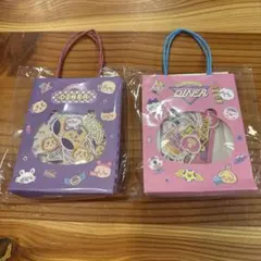 ちいかわ ダイナー シール フレークシール ペーパーバッグ入りシール ディナー