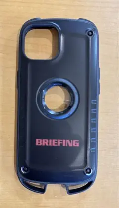 BRIEFING iPhone15用ハードケース ブラック