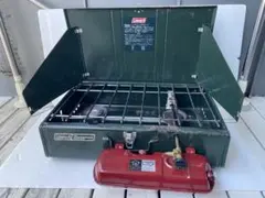 Coleman コールマン ツーバーナー キャンプ BBQ コンロ 413H - メルカリ