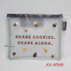 ホノルルクッキーカンパニー　フラットポーチ　メッシュ　プラザ　PLAZA限定のサムネイル