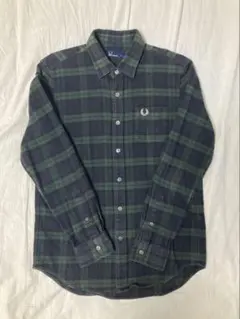 FRED PERRY ネルシャツ チェック柄 Sサイズのサムネイル