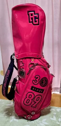 【完売品・希少品】パーリーゲイツ　30周年限定　キャディバッグ　ゴルフレディース 完売品・希少品】パーリーゲイツ 30周年限定 キャディバッグ