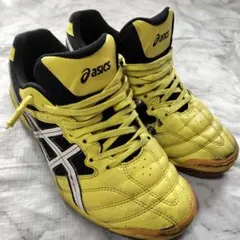 ASICS CALCETTO フットサル シューズ イエロー ブラック