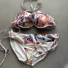 フラワープリント セパレート水着
