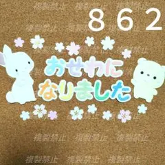 ８６２　アルバム　クラフト　卒園アルバム　お礼　くま　幼稚園　保育園　先生　色紙